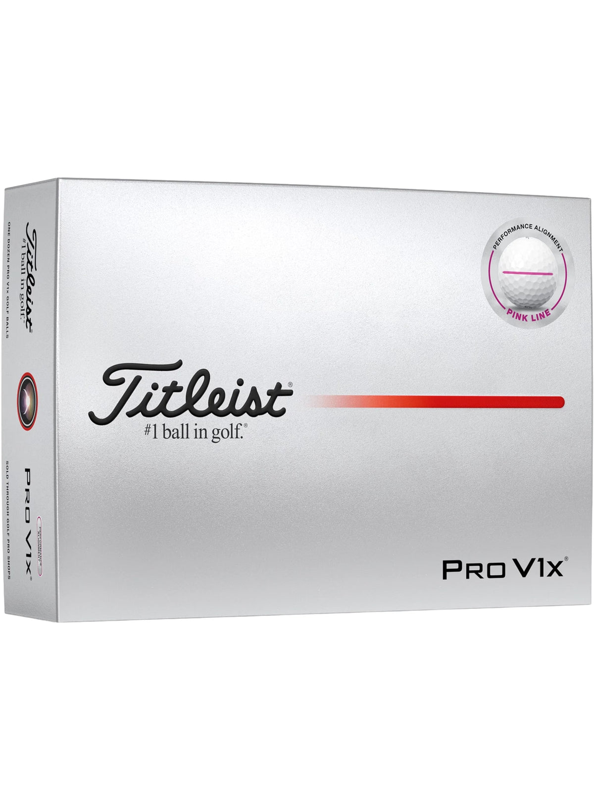 Titleist Pro V1X Left Dash Performance Alignement