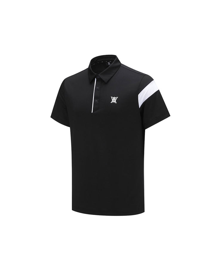 Anew Golf Ice Dots Incision Point Short T-Shirt