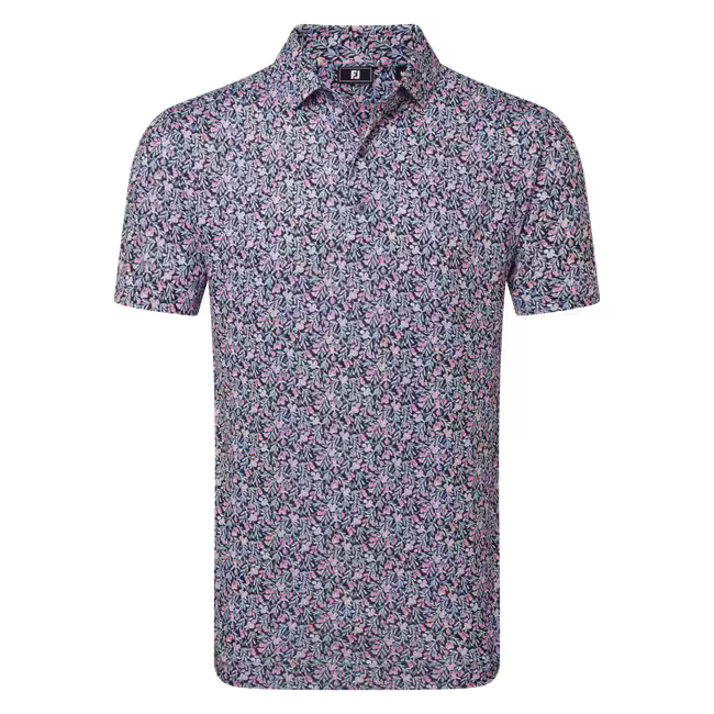 Footjoy Meadow Print Lisle