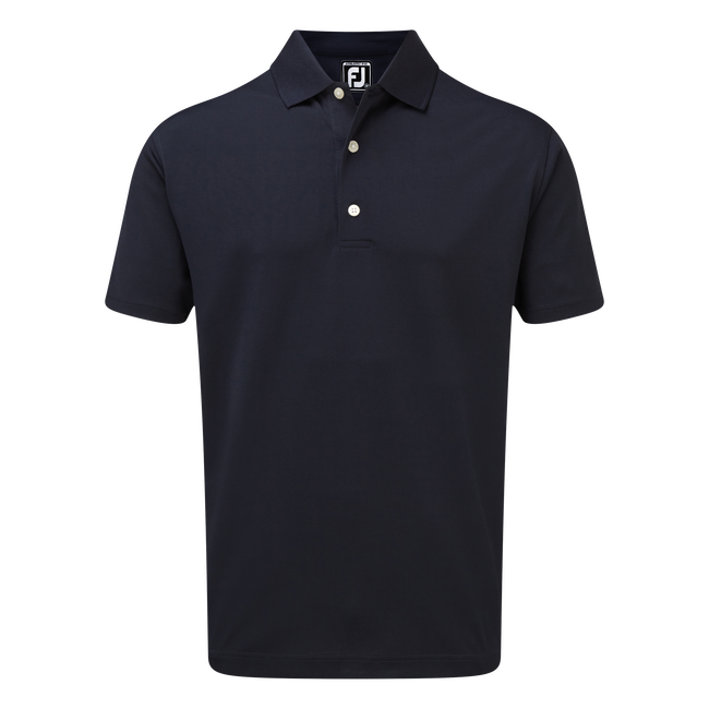 Footjoy Stretch Pique Solid Knit Collar