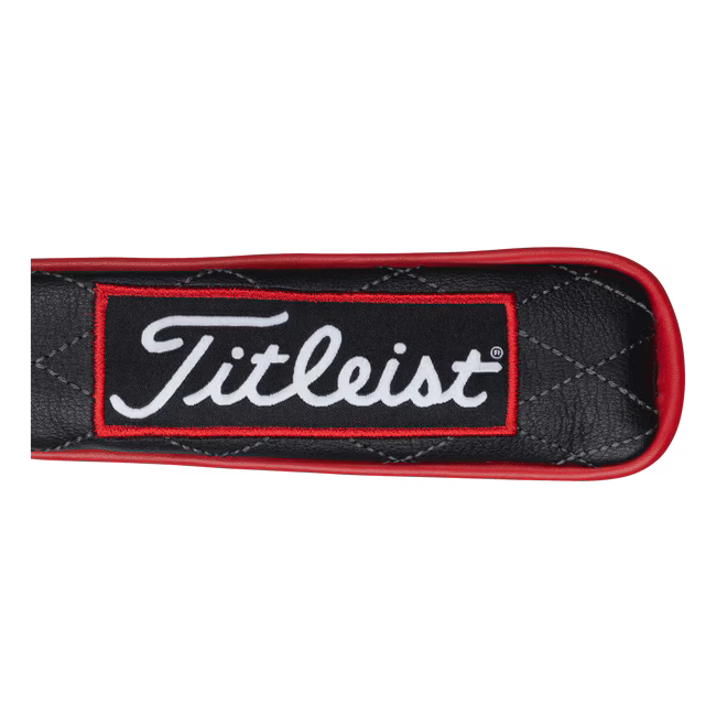 Titleist Jet Black Leather Cover Alignment Stick