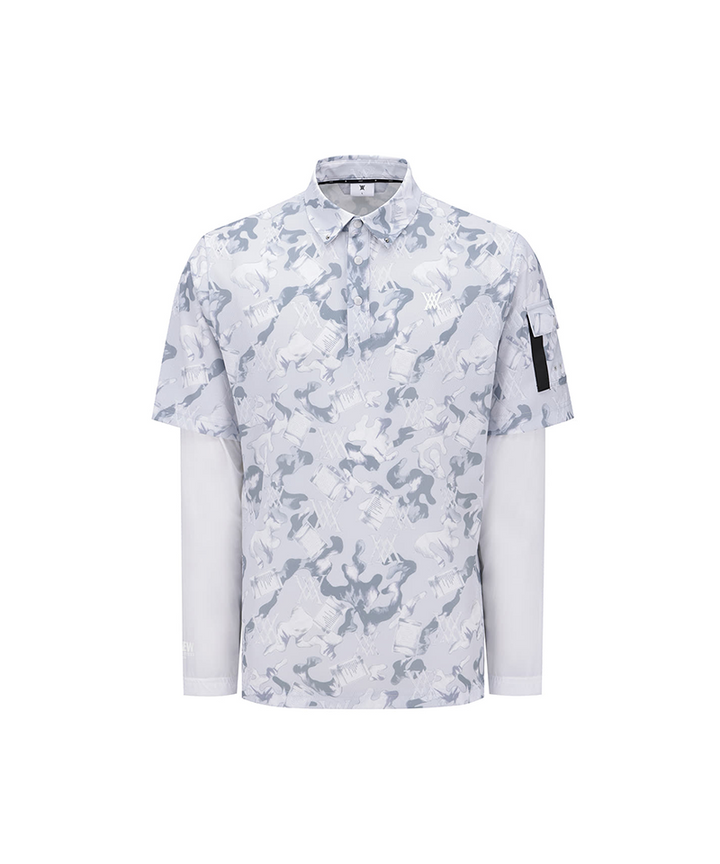 Anew Golf Abstract Layered T-Shirt