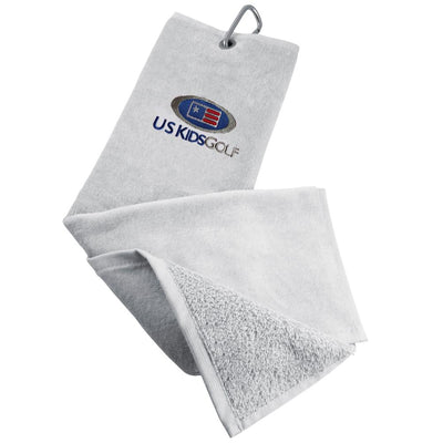 US KidsGolf Towel White