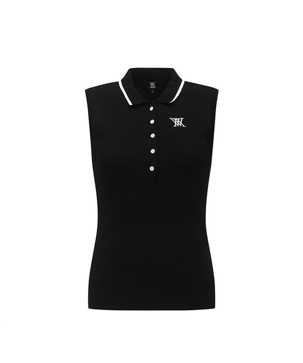 Anew Golf Ladies Collar Golgi Sleeve Sweater