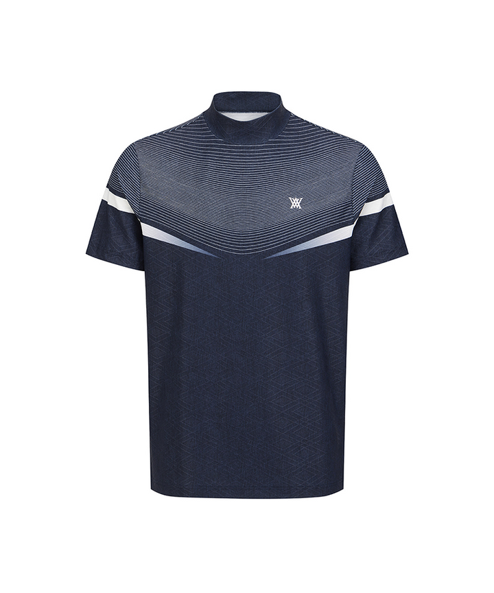 Anew Golf Mock Neck Short Sleeve T-Shirt