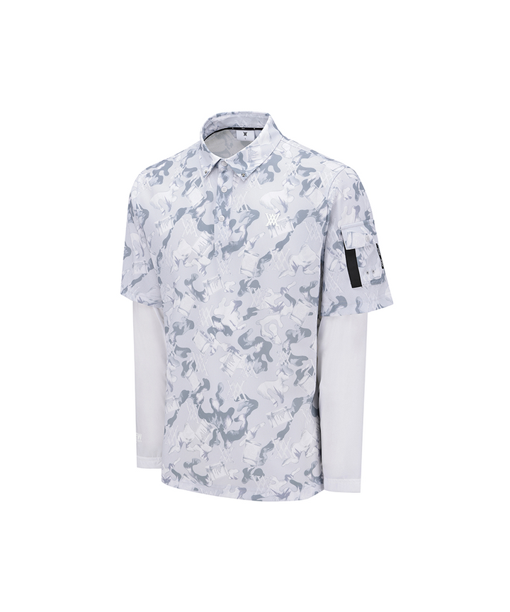 Anew Golf Abstract Layered T-Shirt
