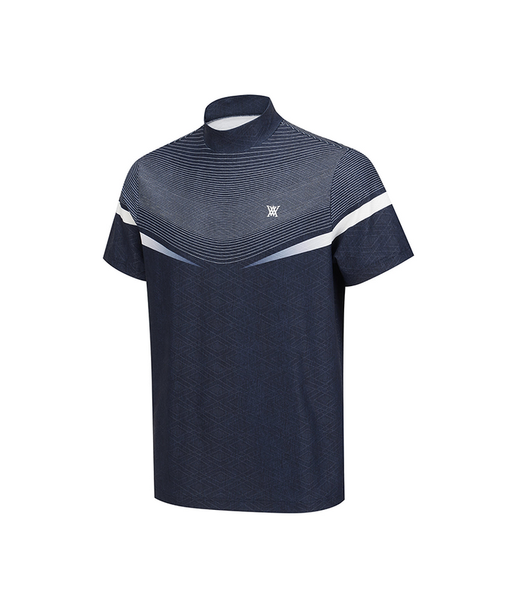 Anew Golf Mock Neck Short Sleeve T-Shirt