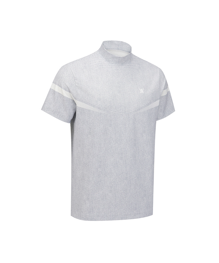 Anew Golf Mock Neck Short Sleeve T-Shirt