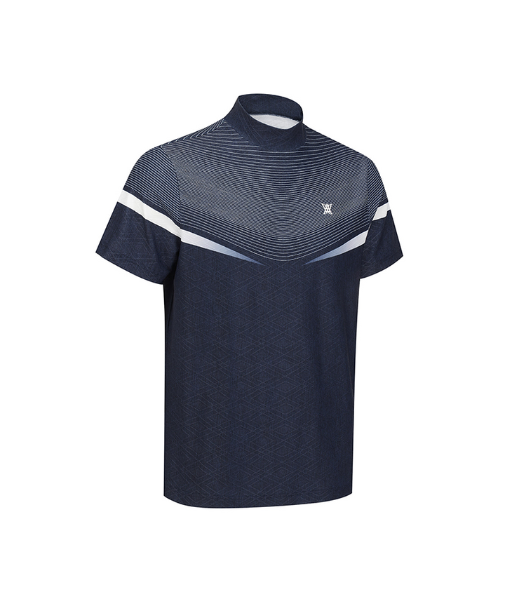 Anew Golf Mock Neck Short Sleeve T-Shirt