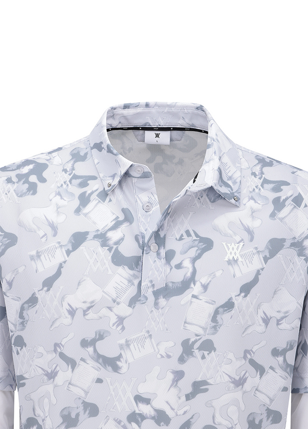 Anew Golf Abstract Layered T-Shirt