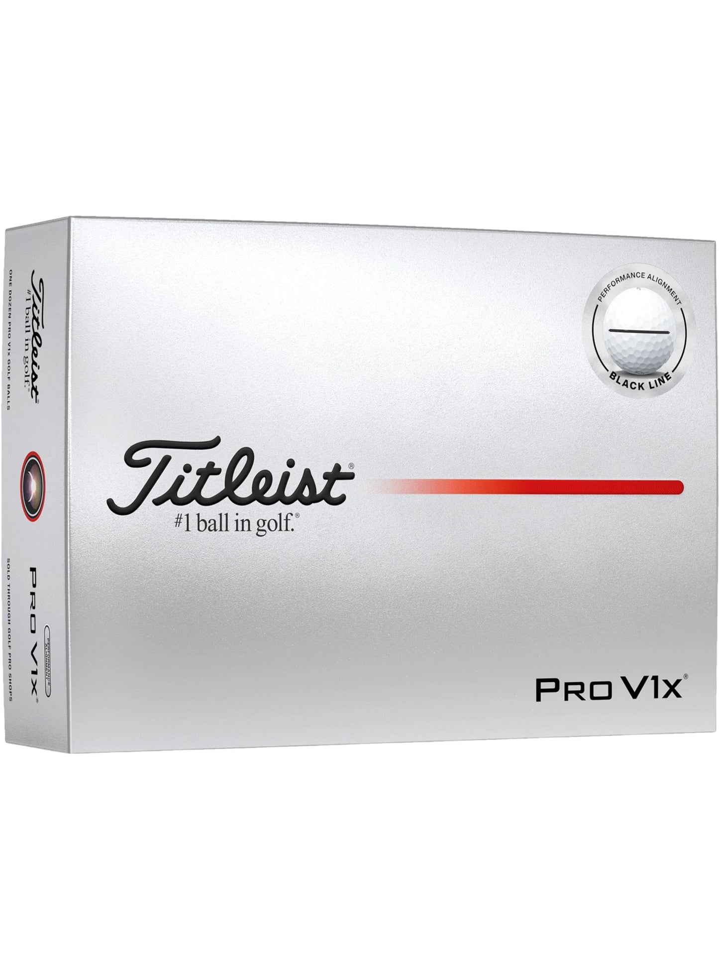 Titleist Pro V1X Left Dash Performance Alignement