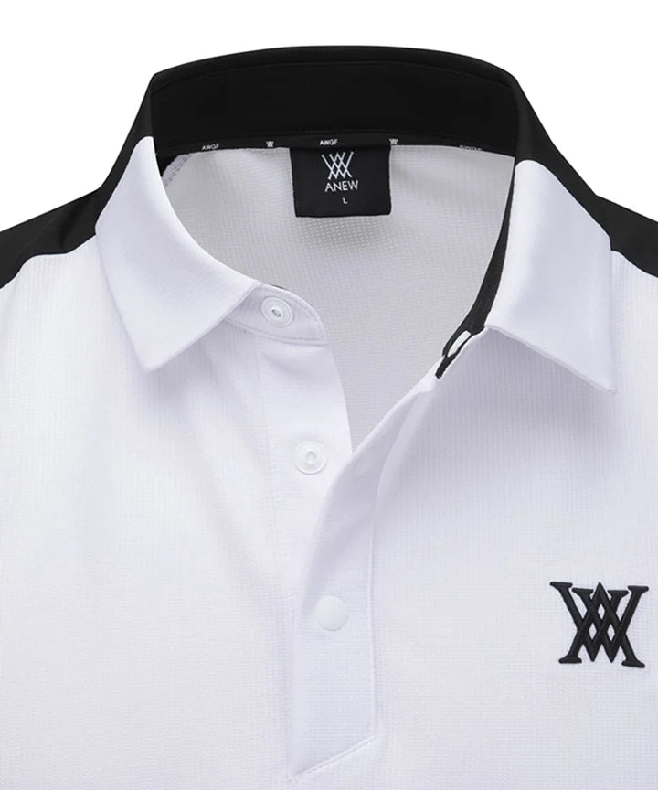 Anew Golf  Block Point Short T-Shirt