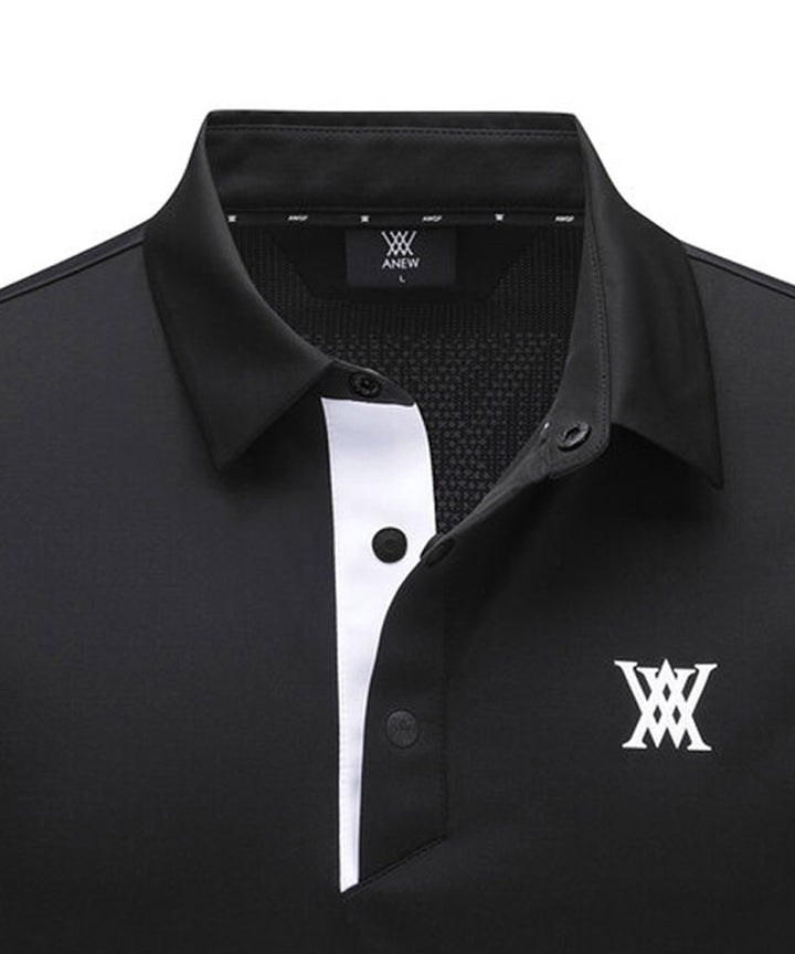 Anew Golf Ice Dots Incision Point Short T-Shirt
