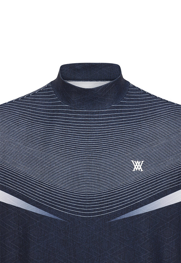Anew Golf Mock Neck Short Sleeve T-Shirt