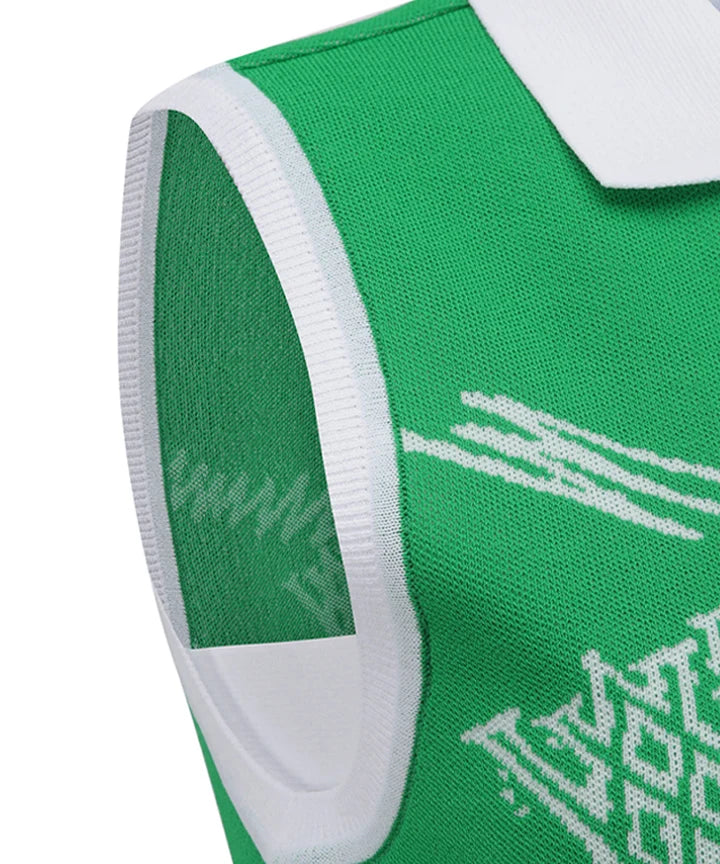 Anew Golf Ladies Logo Pattern Knit Vest