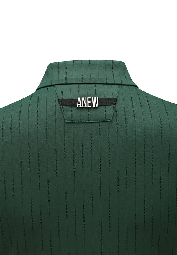 Anew Golf Ladies Solid Back Zip T-Shirt
