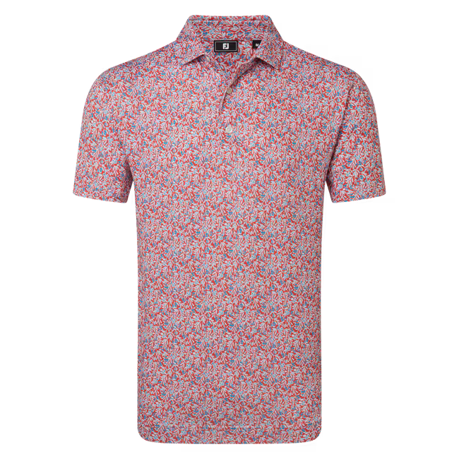 Footjoy Meadow Print Lisle