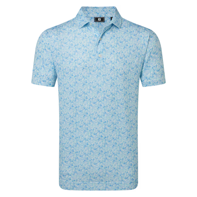 Footjoy Meadow Print Lisle