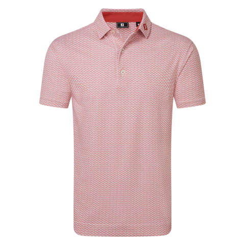 Footjoy Scallop Geo Pique