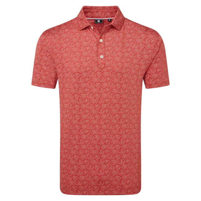 Footjoy Wingtip Floral Lisle