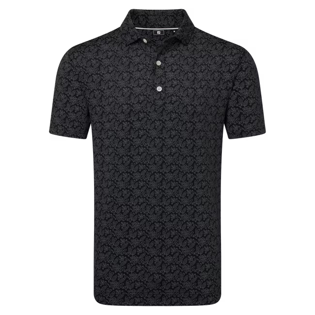 Footjoy Wingtip Floral Lisle