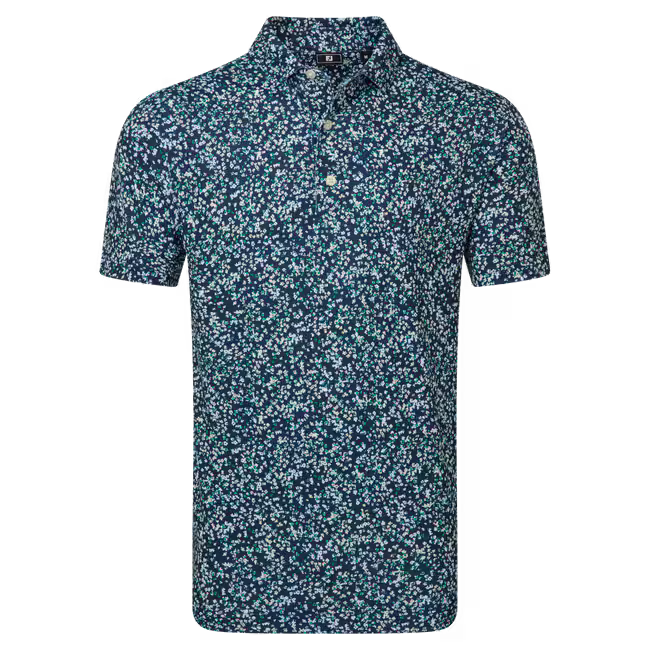 Footjoy Watercolour Floral Print Pique