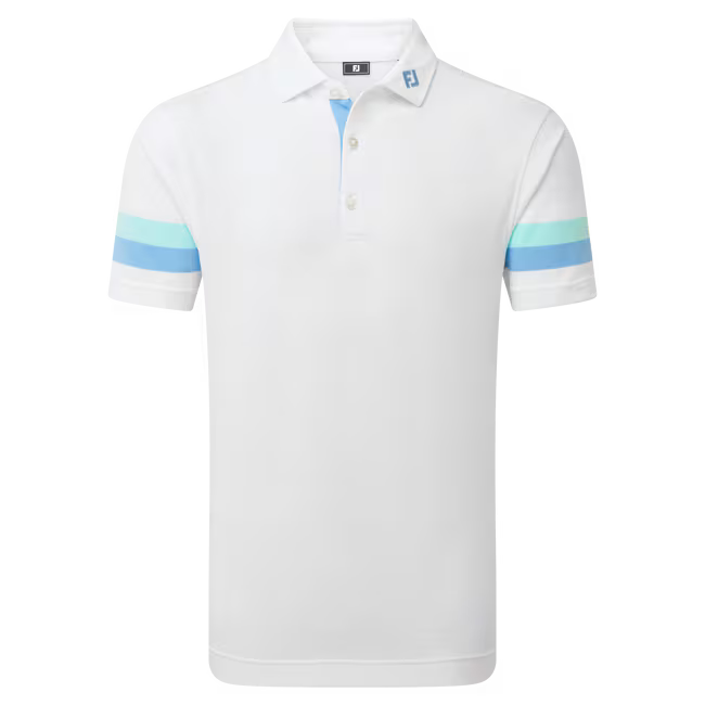 Footjoy Sleeve Stripe Pique