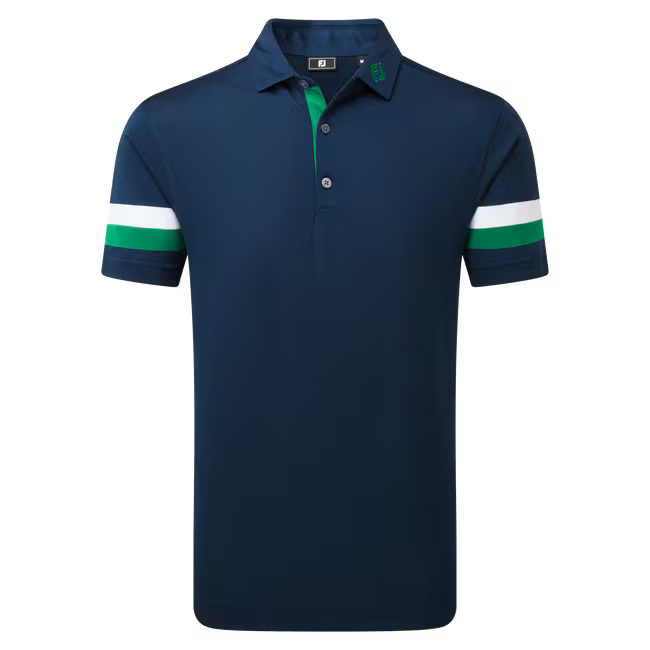 Footjoy Sleeve Stripe Pique