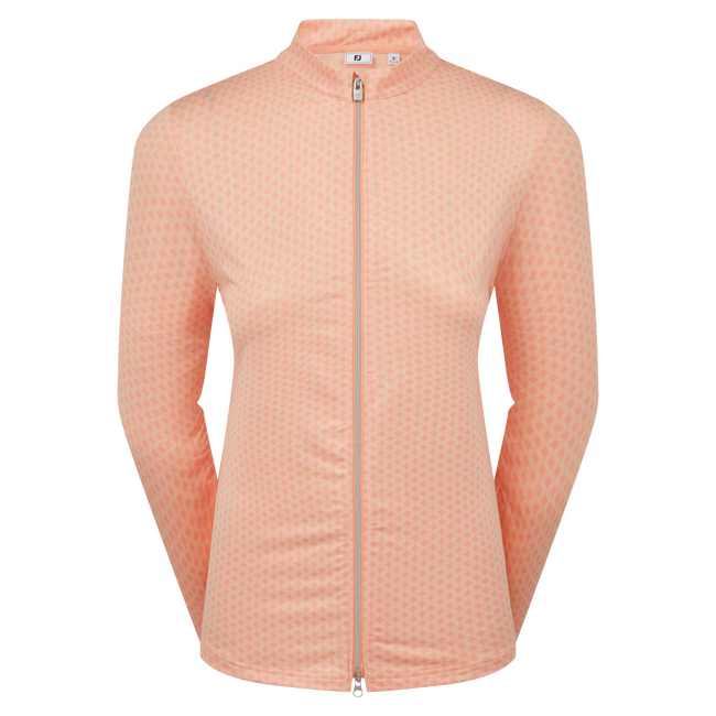 Footjoy Print Full Zip Midlayer Ladies