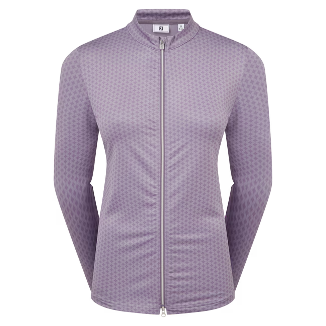 Footjoy Print Full Zip Midlayer Ladies