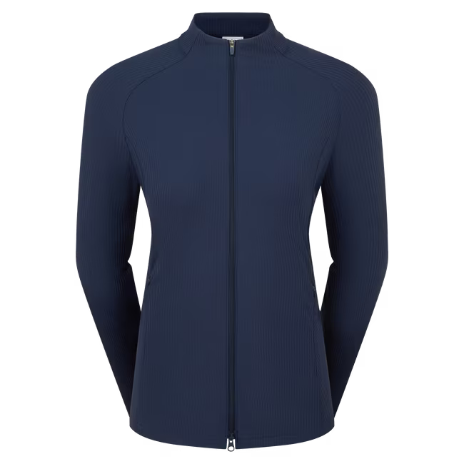 Footjoy Full-Zip Rib Midlayer Ladies