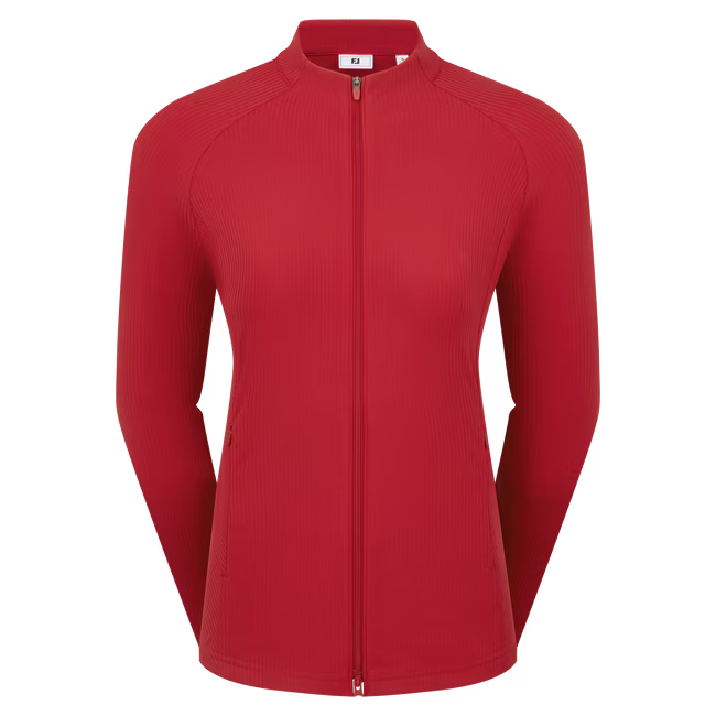 Footjoy Full-Zip Rib Midlayer Ladies