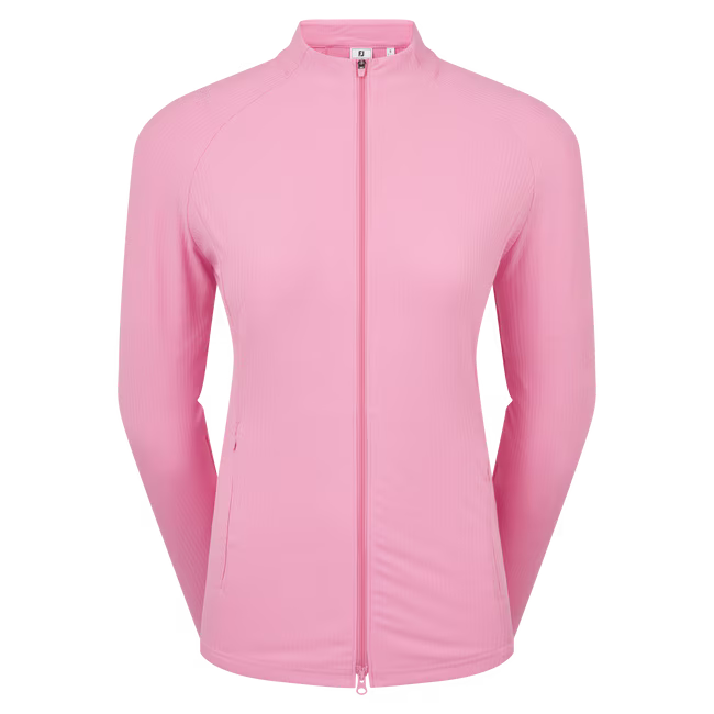 Footjoy Full-Zip Rib Midlayer Ladies
