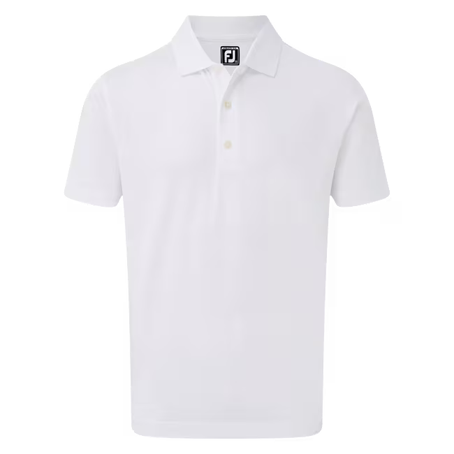 Footjoy Stretch Pique Solid Knit Collar