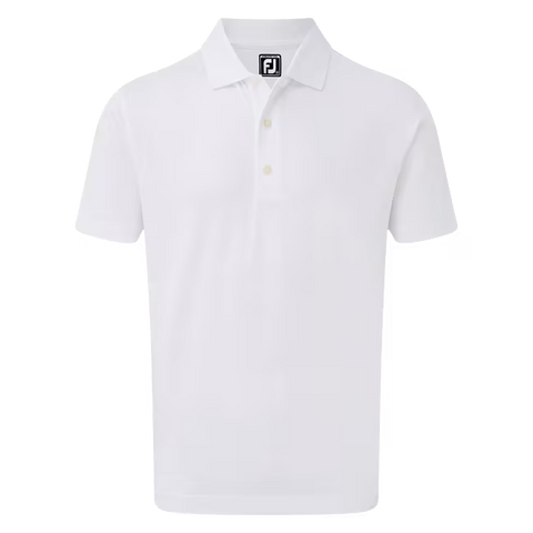 Footjoy Stretch Pique Solid Knit Collar