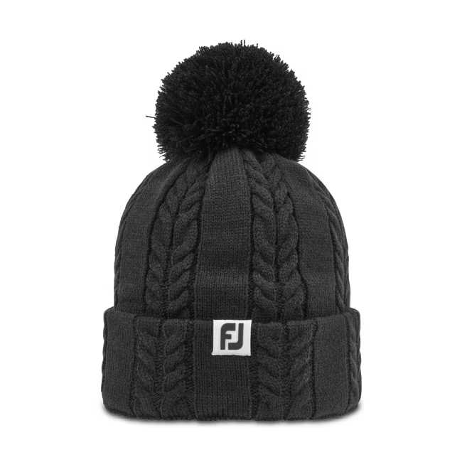 Footjoy Cable Knit Bobble Ladies