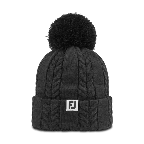 Footjoy Cable Knit Bobble Ladies