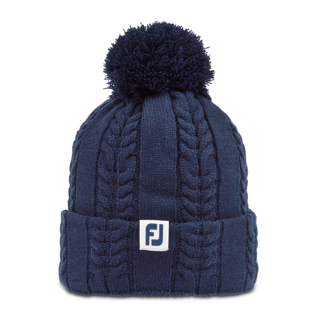 Footjoy Cable Knit Bobble Ladies