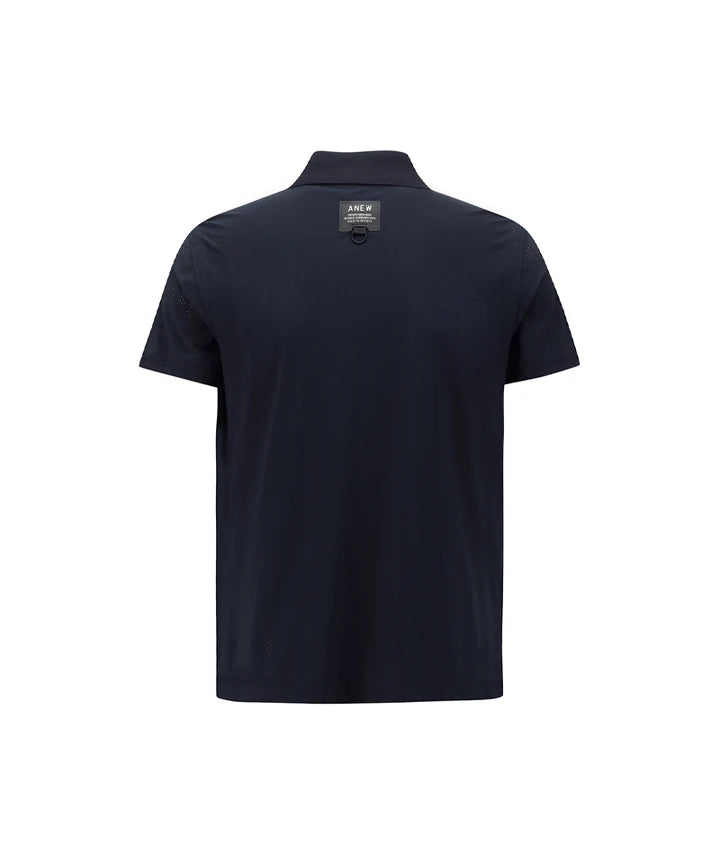 Anew Golf Hybrid Air Hole Short Sleeve Sweater