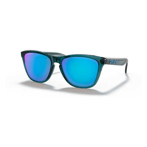 Oakley Frogskins Crystal Black Prizm Sapphire Polarized