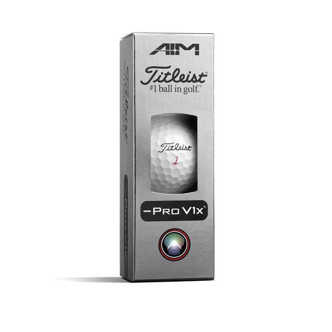 Titleist Pro V1X Left Dash AIM