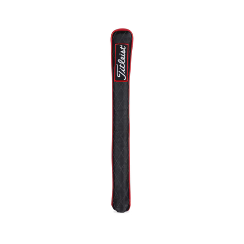 Titleist Jet Black Leather Cover Alignment Stick