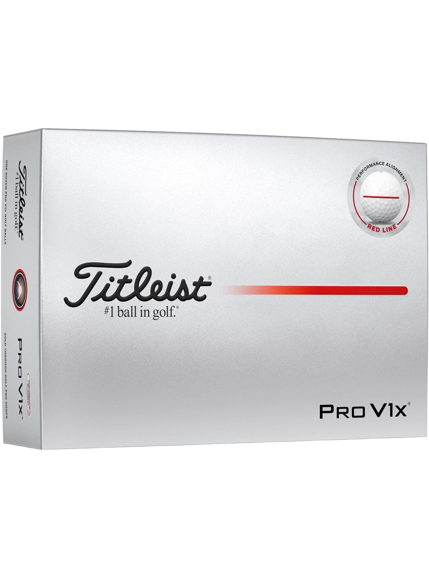 Titleist Pro V1X Left Dash Performance Alignement