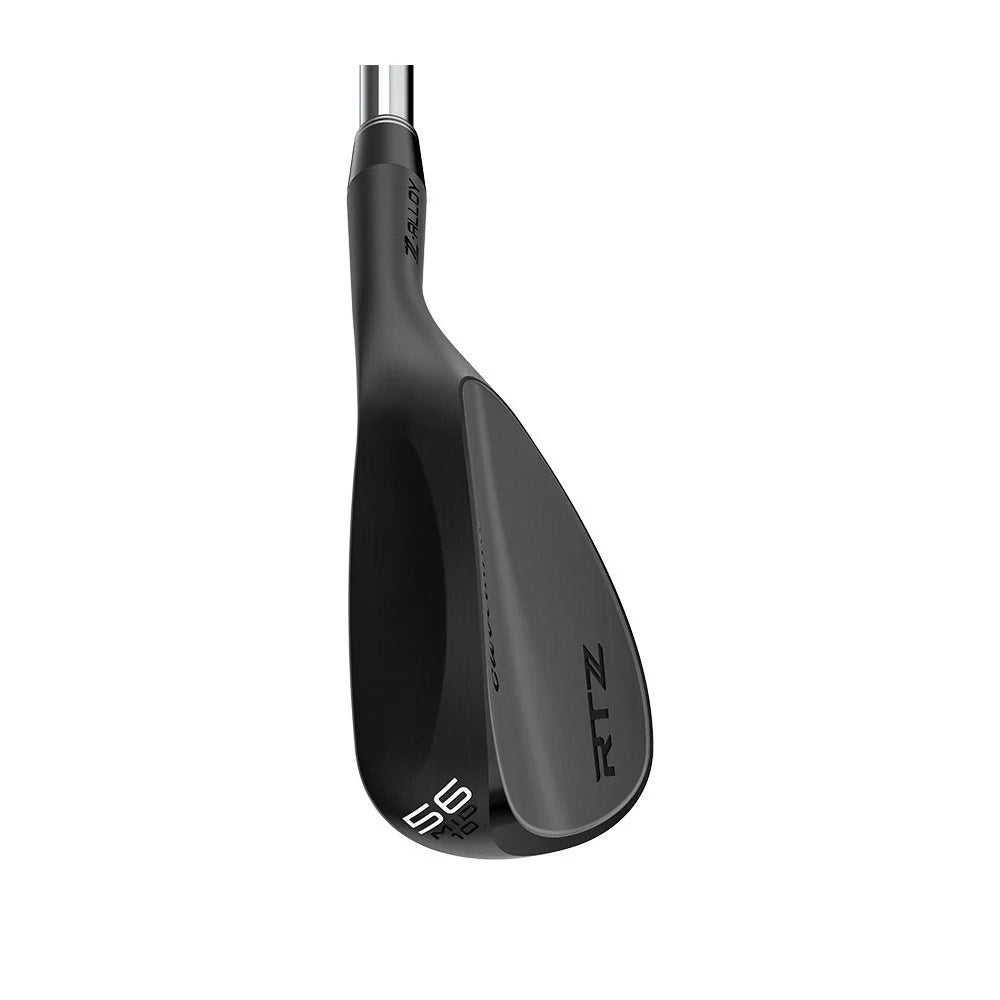 Cleveland RTZ Black Satin Wedge